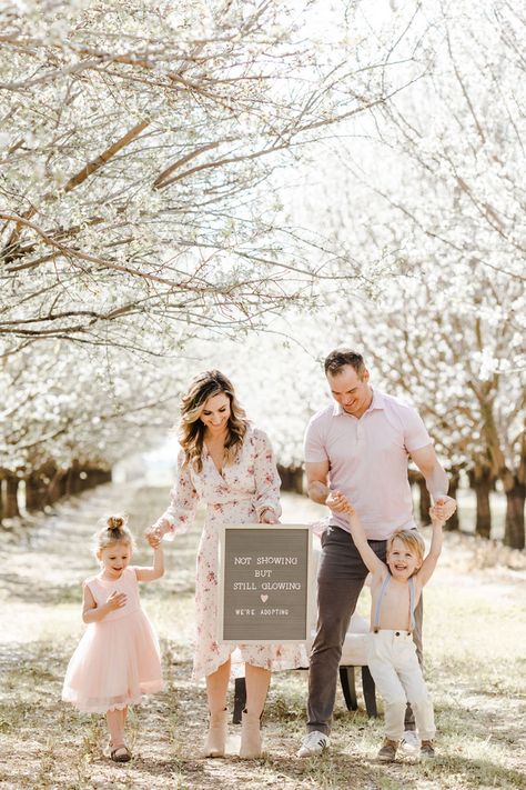 Adopting Announcement Ideas, Cute Adoption Announcement, Adoption Day Outfit, We’re Adopting, Adoption Gender Reveal Ideas, Hoping To Adopt Announcement, We’re Adopting Pictures, Surprise Adoption Announcement Ideas, Adoption Photo Shoot Family Pics