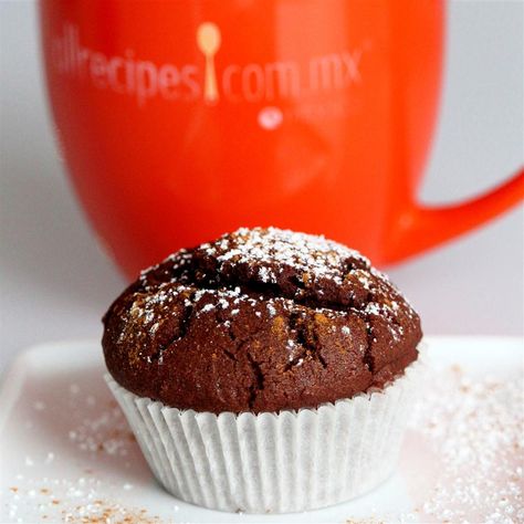 Rice Flour Mexican Chocolate Cupcakes (Gluten Free) Rice Flour Cupcakes, Rice Flour Muffin Recipes, Brown Rice Flour Muffins, Gluten Free Chocolate Cupcake Recipe, Rice Flour Muffins, Gluten Free German Chocolate Cupcakes, Cupcakes Gluten Free, Rice Flour Recipes, Spicy Chocolate