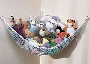 stuffed+animal+holder | Stuffed Animal Storage - Authors Denise & Alan Fields / Windsor Peak ... Stuffed Animal Net, Toy Net, Bath Toy Storage, Hammock Netting, Pink Stuffed Animals, Toy Hammock, Pet Organization, Toy Organizer, Stuffed Animal Storage