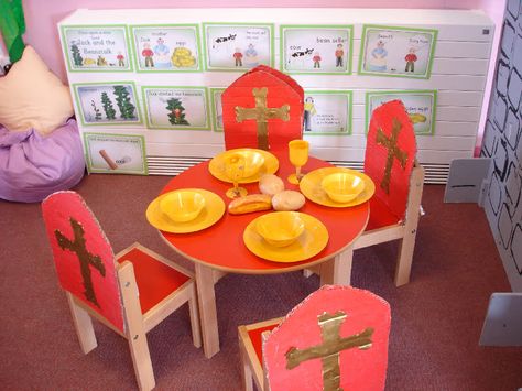 Castle role-play area classroom display photo - Photo gallery - SparkleBox Castles Ks1, Knights And Castles Topic, Castle Theme Classroom, Castle Classroom, Castles Topic, Medieval Banquet, Castle Project, Role Play Areas, St Georges Day