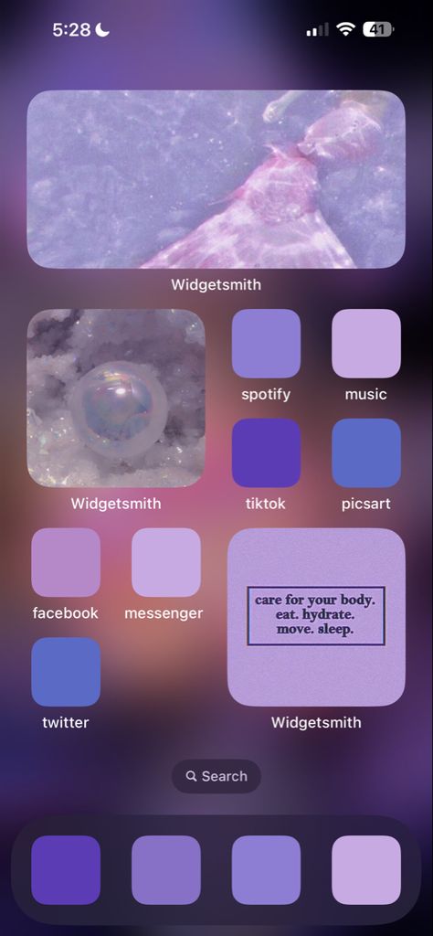 ios 16 purple aesthetic Ios 16 Purple Aesthetic, Ios 16 Aesthetic, 16 Aesthetic, Ios Screen, Iphone Themes, Aesthetic Ios, Ios 16, Facebook Messenger, Purple Aesthetic