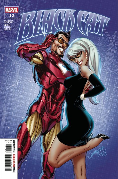 Black Cat Comics, J Scott Campbell, Black Cat Marvel, New Warriors, She Did It, Iron Man Armor, Scott Campbell, Comic Book Covers, Comic Covers