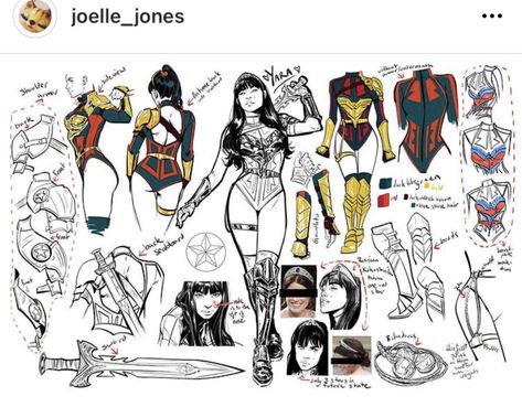 Joelle Jones, Yara Flor, Book Girlies, Design Sheet, Comic Book Art Style, Warrior Women, Dc Comic, Comics Girl, Superhero Design