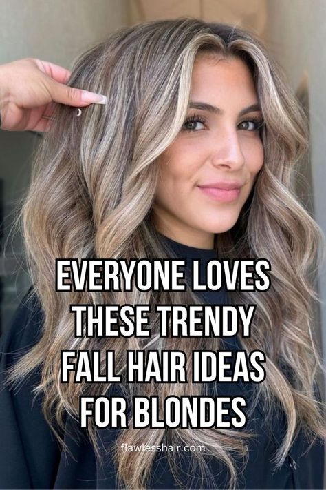 Bronde Hair Fall Hair Ideas For Blondes, Hair Ideas For Blondes, Trendy Fall Hair Color, Fall Hair Ideas, Dimensional Blonde, Bronde Hair, Low Maintenance Hair, Brown Fall, Fall Hair Color