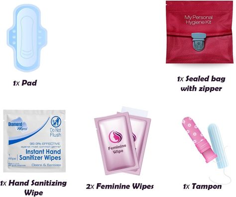 Life gets busy, but with a Personal Period Kit, you’ll never be caught off guard! Compact and discreet, these kits are designed to keep you comfortable and confident during your cycle, no matter where you are.  https://amzn.to/3Tn6mex  💖 Perfect for: ✔️ Travel & On-the-Go ✔️ School or Work ✔️ Emergencies & Unexpected Starts ✔️ Everyday Confidence Period Kit For Work, Feminine Wipes, Period Kit, Hand Wipes, Personal Hygiene, Cleaning Wipes, Period, Matter, Confidence