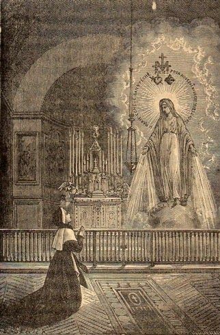 St Catherine Laboure, Catherine Laboure, Daughters Of Charity, Marian Apparition, Saint Catherine, Vintage Holy Cards, Jesus Mary And Joseph, Catholic Images, Bride Of Christ