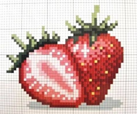 https://flic.kr/p/rx82du | image Cross Stitch Fruit, Photo From, Cross Stitch Kitchen, Pola Kristik, Mini Cross Stitch, Crochet Tapestry, Free Cross Stitch, Yandex Disk, A Cross