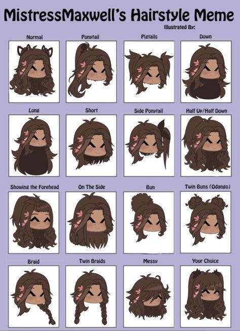 Gacha Cute Hairstyles, Cute Outfits For Gacha Club, Gacha Club Cute Hairstyles, Cute Outfit Ideas Gacha Club, Gacha Club Brat Outfit Ideas, Nerd Gacha Club Outfits, Gacha Names Ideas, Gacha Club Tomboy Hair, Gacha Nerd Outfit