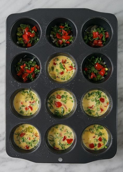 Non Dairy Egg Bites, Egg Bake Dairy Free, Egg Bites Dairy Free, Dairy Free Egg Bites, High Protein Dairy Free Recipes, Low Carb Healthy Breakfast, High Protein Egg Bites, Protein Egg Bites, Oatmeal Blueberry Muffins Healthy