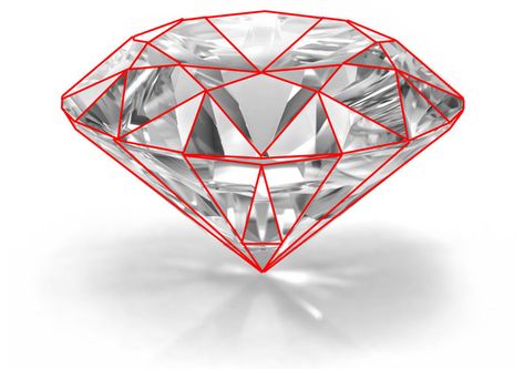 How to Draw a Diamond Jewel Art Drawing, Diamond 3d Drawing, Diamond Outline Drawing, How To Draw Diamonds, Diamond Drawing Realistic, How To Draw A Diamond, How To Draw Gems, Diamond Drawing Sketches, Realistic Diamond Tattoo