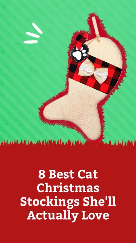 Celebrate the holidays with these festive Christmas stockings for your cat. Cat Christmas Stockings Ideas, Cat Christmas Stocking Pattern, Cat Stockings Christmas, Cat Stocking, Stocking Pattern Free, Christmas Stockings Sewing, Cat Christmas Stocking, Cat Stockings, Free Cats