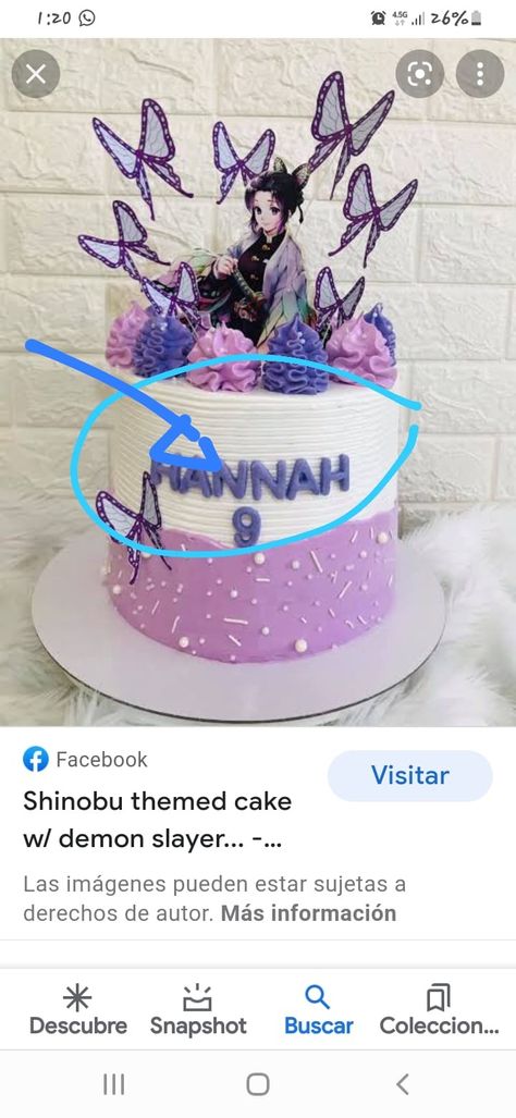 Shinobu Birthday Cake, Mitsuri Cakes Birthday, Shinobu Birthday, Demon Slayer Cake Ideas, Anime Cake, Bakers Gonna Bake, Sweet Butter, Character Cakes, 14th Birthday