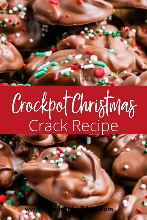 Slow Cooker Candy Recipes, Crockpot Candy Recipes, Cracked Cookies, Crockpot Christmas, Easy Christmas Candy, Candy Homemade, Christmas Candy Homemade, Easy Christmas Candy Recipes, Crockpot Candy