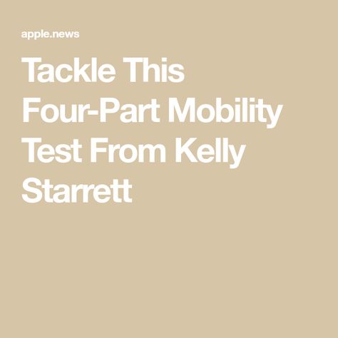 Tackle This Four-Part Mobility Test From Kelly Starrett Vmo Exercises, Kelly Starrett, Mobility Test, Cardio Fitness, Men’s Health, Mens Health, Peak Performance, Cardio Workout, Cardio