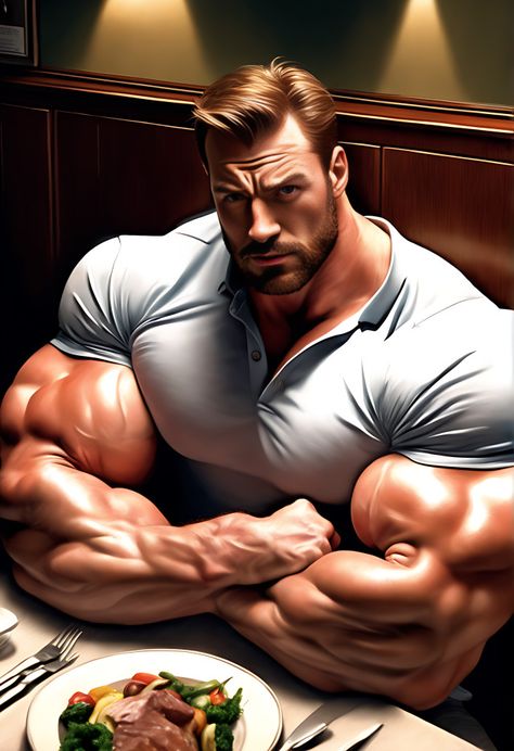 Masculine Faces, Body Builders Men, Huge Muscles, Bodybuilding Pictures, Wrestling Shirts, Tall Men, Size Difference, Big Muscles, Body Builder