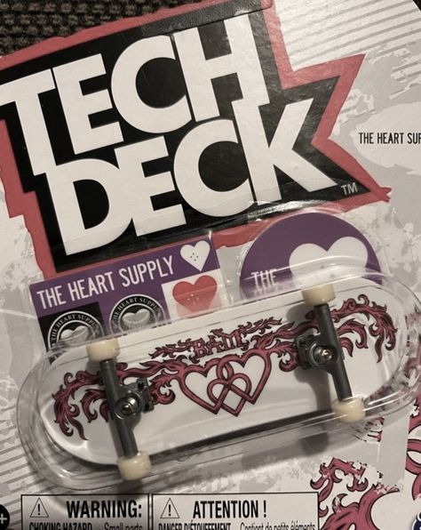 Tech Deck Collection, Tech Deck Aesthetic, Y2k Skateboard, Skateboard Aesthetic, Skateboard Deck Art, Bam Margera, Skateboard Art Design, Finger Skateboard, Skater Boys