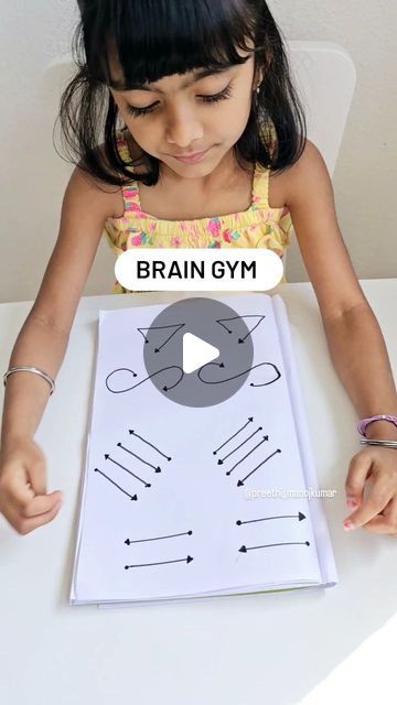 Logapreethi | Kids Activities on Instagram: "Brain gym #like #savethis  Simple and effective brain gym for kids  It helps in  ✨Hand eye coordination  ✨Focus  ✨Attention span  ✨Observation skill  Follow @preethi_manojkumar for more screen free play ideas  Activity inspired by @toddlers_play_chronicles  #activityideas#kidsactivity#braingym#observation#kidsbrain#earlylearning#homeschooling  [kidsactivity, brain booster, brain gym, education]" Vestibular Activities, Gym For Kids, Brain Gym For Kids, Brain Busters, Brain Booster, Fun Brain, Brain Gym, Logic Puzzles, Free Play