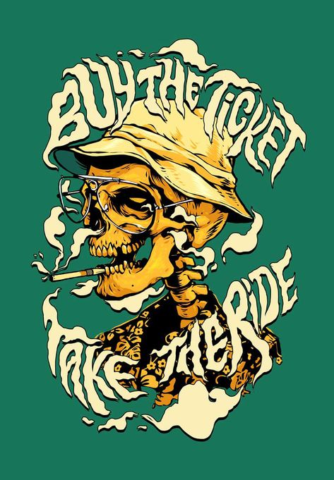 Trippy Shirt Design Ideas, Trippy Designs For Shirts, Fear And Loathing In Las Vegas Wallpaper, Fear And Loathing Tattoo, Fear And Loathing In Las Vegas Aesthetic, Fear And Loathing In Las Vegas Art, Fear And Loathing In Las Vegas Tattoos, Fear And Loathing In Las Vegas, Trippy Words