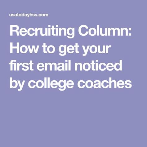 College Recruiting, Softball Coach, College Baseball, Baseball Coach, Sports Coach, College Soccer, Volleyball Mom, High School Sports, Soccer Coaching