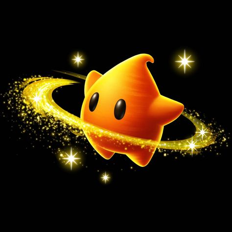 Star - Characters & Art - Super Mario Galaxy 2 Mario Star, Super Mario Galaxy, Galaxy 2, Star Character, Cartoon Character, Super Mario, Mario, Orange, Stars