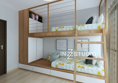 Double Deck Bed Space Saving, Double Deck Bed Ideas, Double Deck Bed Design, Double Deck Bed, Bunk Beds Small Room, Space Saving Bunk Bed, Bunk Bed Rooms, Adult Bunk Beds, Space Saving Beds