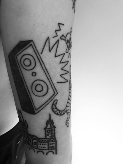 Speaker Tattoo, Deathly Hallows Tattoo, Triangle Tattoo, Speaker, Tattoos, Pins, Quick Saves