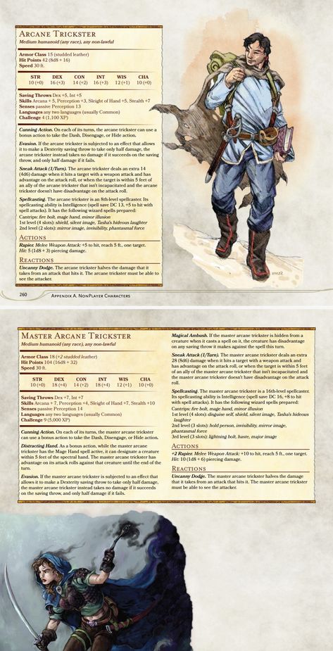 Dnd Backgrounds, Arcane Trickster, Dnd Stats, Dungeon Master's Guide, Dnd Classes, Dungeons And Dragons 5e, Dungeons And Dragons Miniatures, Dnd 5e Homebrew, D D Monsters