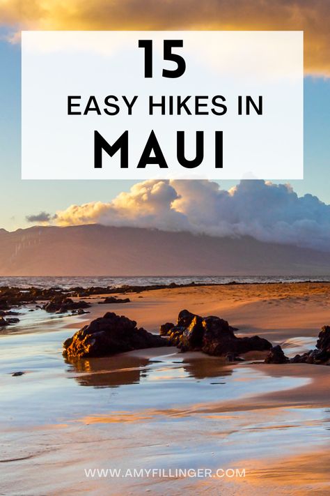 If you're planning a Maui vacation and looking for things to do in Maui, check out 15 easy hikes in Maui. These easier Maui hikes and moderate Maui hikes are perfect for a day of adventure in Maui #maui #mauihikes #thingstodoinmaui #mauiactivities #mauitravelagent What To Wear In Maui, Wailea Maui Things To Do, Maui Hikes, Best Maui Hikes, Hikes In Maui, Best Hawaiian Island, Best Beaches In Maui, Makena Beach Maui, Maui Activities