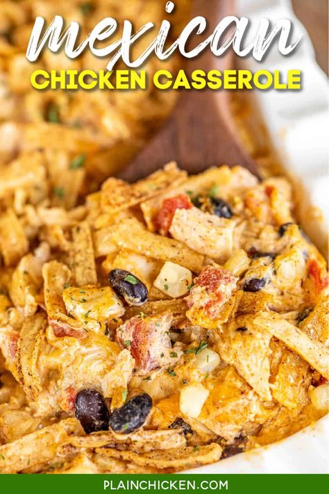 Chicken Recipes With Cream, Chicken Mexican Casserole, Creamy Mexican Chicken, Chicken Recipes With Cream Cheese, Recipes With Cream Cheese, Easy Weeknight Casseroles, Weeknight Casseroles, Rotel Recipes, Chicken Mexican