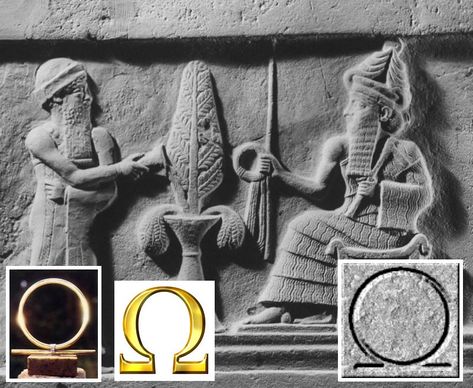 The Egyptian Shen-Ring, symbol of all symbols, represents the coming together of the linear ordinary way of being  and the global plenary one - in two words: time and eternity. The art of passing from the one to the other, and linking them at will, is the secret of all dynamism and freedom. https://en.wikipedia.org/wiki/Omega Omega  is the 24th and last letter of the Greek alphabet. https://en.wikipedia.org/wiki/Rod-and-ring_symbol http://www.cosmicdoorways.net/CosmicDoorways/CD-THE_BABELS.html Shen Symbol, Strange Gods, Greek Alphabet, Ancient History, Ancient Egypt, Egypt, Psychology, Alphabet, Meant To Be