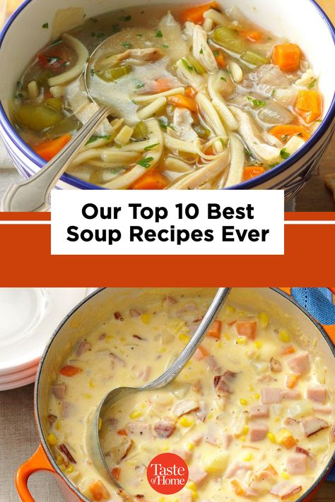 Most Popular Soup Recipes On Pinterest, Top Soup Recipes On Pinterest, Best Soup Recipes Top 10, Worlds Best Soup, Greatest Soup Recipes, Home Made Soups Recipes, Award Winning Soup Recipes Crock Pot, Top Recipes 2023, Great Soup Recipes