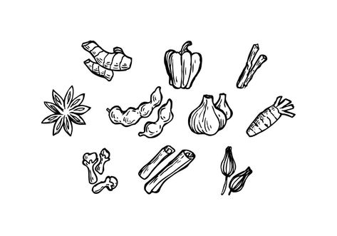 Herbal Spice Icon Vector Icon Design, Packaging Design, Vector Art, Art Images, Template Design, Vector Free, Doodles, For Free, Clip Art