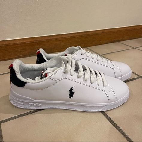 Polo Ralph Lauren
Heritage Court II Leather Sneakers Men’s Size 9 Polo Sneakers For Men, Mens Old Money Shoes, Old Money Aesthetic Shoes Men, Old Money Sneakers Men, Old Money Men Shoes, Ralph Lauren Aesthetic Men, Old Money Shoes Men, Old Money Sneakers, Old Money Shoes