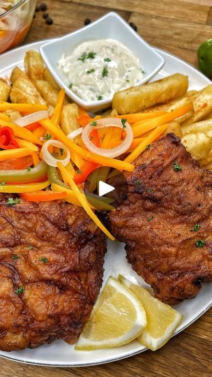 3M views · 3.5K reactions | ESCOVITCH BONELESS BEER BATTERED FRIED FISH, SPICY CHIPS AND SPICY TARTARE SAUCE 💣🧨🇯🇲💥🔥💯🐟.
Had to make a remake on our fish and chips. Jamaican style Escovitch pickle on some perfectly crispy golden battered spicy cod. Crispy on the outside and tender succulent cod on the inside with the escovitch pickle, absolutely LOVE THIS ONE🤤🥵. So tasty!! Escovitch fish without all the bones. Too much flavour in this fish.
.
.
DM TO GET INFO TO GET MY DAILY RECIPES.
.
.
#fishandchips #battered #beerbattered #dragonbeer #escovitchfish #escovitch  #foodporn #foodshare #friedfish #jamaicapics #reels #instareel #foodreels #beer #recipes #recipeoftheday #recipeshare #toronto #usa #miami #texas #atlanta #southflorida #newyork #california #american #instagood #instadaily Escovitch Fish, Spicy Chips, Tartare Sauce, Fried Cod, Usa Miami, African Cooking, Beer Battered, How To Cook Fish, Daily Recipes