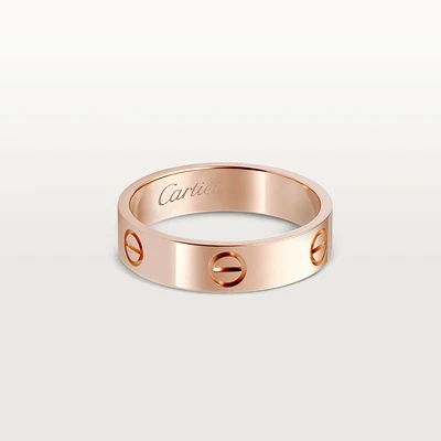 LOVE ring Cartier Rose Gold, Gold Love Ring, Bvlgari Ring, Cartier Love Ring, Gold Diamond Watches, Ring Rosegold, Bracelet Rose Gold, Ring Men, Rings Fashion