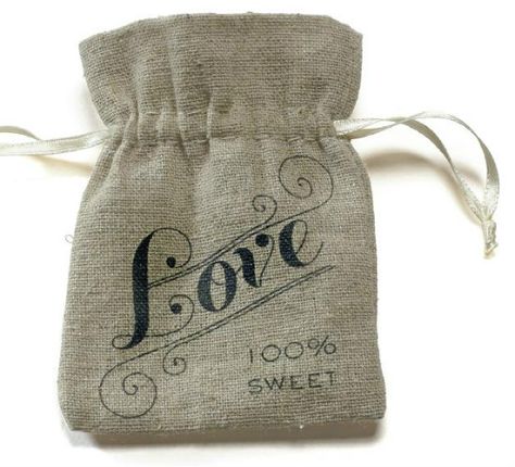 Wedding Supplies Wholesale, Cheap Favors, Creative Bag, Printing On Burlap, Favors Diy, Wedding Favor Bags, Unique Wedding Favors, Linen Bag, Favor Bag