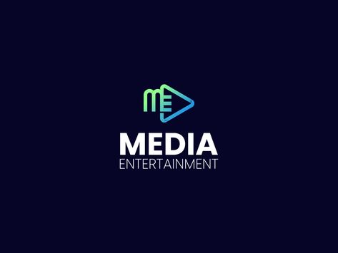 This is media Entertainment logo design. #logodesign #logo #RSDesign #play #media #entertainment Media Company Logo Design Ideas, Multimedia Logo Design, Logo For Social Media Agency, Entertainment Logo Design, Media Logo Design, Media Company Logo, Entertainment Company Logo, Electronic Company Logo, Hub Logo