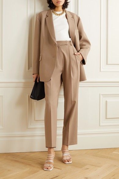 Beige Suits, Frankie Shop, Woman Suit Fashion, Classy Work Outfits, Formal Outfit, Suit Fashion, Best Fashion, Looks Vintage, Office Outfits