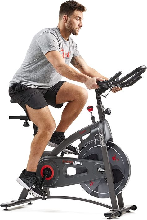 Sunny Health & Fitness Endurance Indoor Cycling Exercise Bike with Magnetic Resistance and Optional Exclusive SunnyFit™ App and Smart Bluetooth...SMART FITNESS: Cycle along with Sunny Health & Fitness expert trainers on the Sunny Health & Fitness SunnyFit APP. Connect your preferred mobile device through Bluetooth and view your performance metrics in real time. Performance Metrics, Indoor Cycling Workouts, Indoor Cycling Bike, Workout Belt, Exercise Bike, Indoor Cycling, Fitness Experts, Bike Seat, Cycling Workout