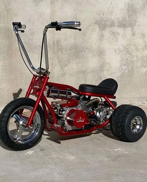 Drift Trike Frame, Custom Mini Bike, Bicycle Engine, Trike Bicycle, Custom Trikes, Diy Go Kart, Мотоциклы Cafe Racers, Tricycle Bike, Drift Trike