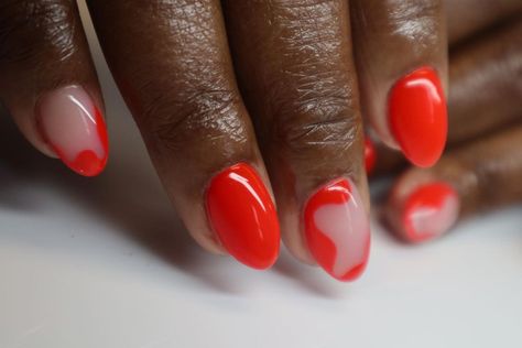 Dasia B. | LICENSED NJ MANICURIST (@nails.by.dasiab) • Instagram photos and videos Ferrari Red Nails Design, Ferrari Nails, Ferrari Red Nails, Polygel Overlay, 2023 Ferrari, Ferrari Red, Polygel Nails, Red Nail Designs, Design Artwork