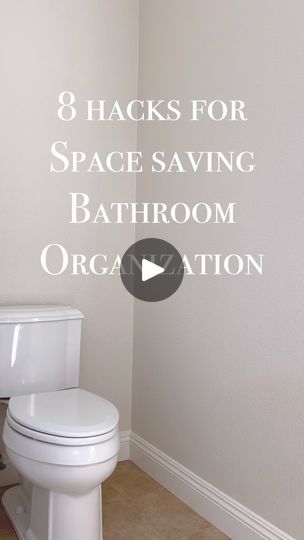 1.2M views · 2.9K reactions | https://urlgeni.us/amzn/xW1Hi click for my bathroom finds | Fancy Fix Decor | Fancy Fix Decor · Original audio Small Bathroom Organizing Ideas, Bathroom Finds, Rolling Shelves, Amazon List, Bathroom Storage Hacks, Space Saving Hacks, Pan Storage, Maximize Small Space, Space Saving Bathroom