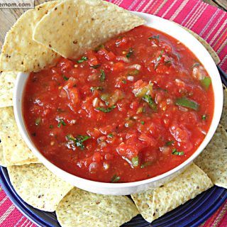 Homemade Chunky or Restaurant Style Salsa - Print Fresh Salsa Recipes, Chunky Salsa Recipe, Restaurant Style Salsa Recipe, Best Salsa Recipe, Best Salsa, Restaurant Style Salsa, Canning Salsa, Chunky Salsa, Salsa Recipes