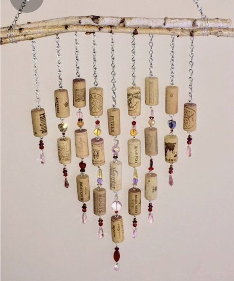 Wine Cork Crafts Christmas Diy Projects, Crafts With Corks, Diy Wine Cork Crafts, Upcycled Wine Corks, Wine Cork Diy Projects, Wine Cork Jewelry, Whimsical Crafts, Cork Diy Projects, Cork Crafts Christmas