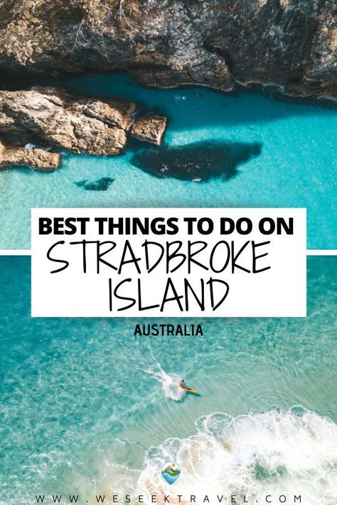 If you’re looking for the best things to do on North Stradbroke Island then you’ve probably heard of the island’s epic surf, nature, and beaches. Straddie is one of those places that defines South East Queensland. It has some of the most diverse wildlife in the region, is a fairly quiet year-round and has some amazing landscapes not to miss. Australian Road Trip, Stradbroke Island, Australia Backpacking, Australian Travel, Oceania Travel, Visit Australia, New Zealand Travel, Destin Beach, Australia Travel