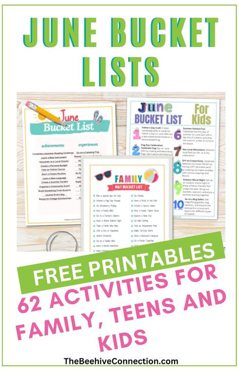 fun activities for families teens and kids. Summer Bucket List June Bucket List, September Bucket List, Cheap Family Activities, Printable Bucket List, Free Family Activities, Christmas Activities For Families, Indoor Ideas, Fun Indoor Activities, Fun Summer Activities