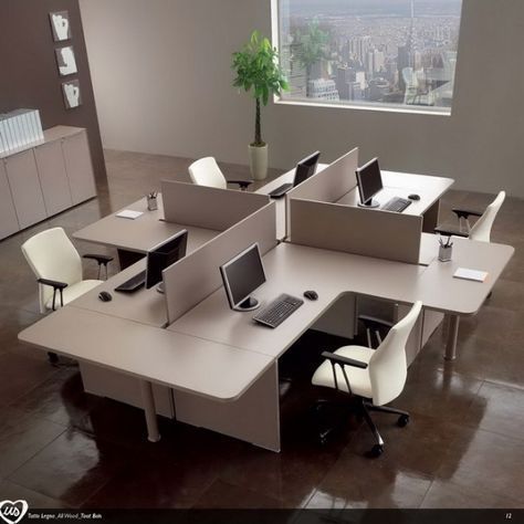 Open Office Design, Steelcase Office, Office Furniture Layout, Design Interior Modern, Cheap Office Furniture, Open Space Office, Modular Office, Office Interior Design Modern, Modern Office Interiors