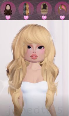 Outfit Combo Ideas, Gyaru Dti Face Combo, Dti Cute Hair, Roblox Brown Hair Combo, Dti Hair Hacks Free, Dti Outfits Hair Combos, Dress To Impress Combos Free, Dti Hair Combos New Update, Hair Dress To Impress