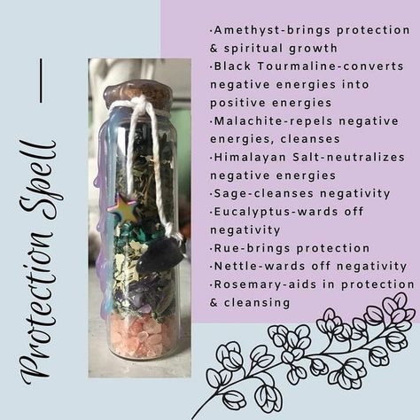 Jules on Instagram: “Cute little protection jar . . . OP unknown please tag below or contact for credit or removal ♡ #witchesofinstagram #witchesofig…” Spell Bottles, Witchcraft Spells For Beginners, Jar Spells, Witch Bottles, Spell Jars, Protection Spell, Magic Herbs, Spell Jar, Magick Spells