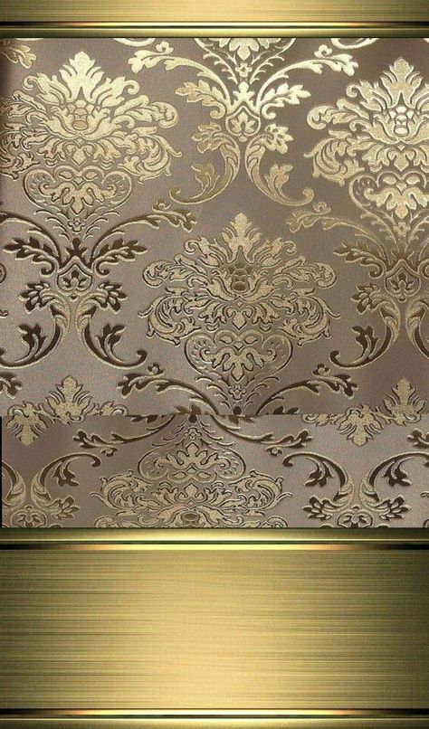 White And Gold Wallpaper Bedroom, House Wallpaper Design, White Damask Wallpaper, Wallpaper With Gold, Gold Textured Wallpaper, Damask Wallpaper Bedroom, Gold Damask Wallpaper, White And Gold Wallpaper, Glam Wallpaper